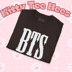 Printify BTS classic T-shirt featuring a simple outline design of Bangtan Boys, perfect K-pop band tee for fans.