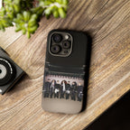 BTS Arirang phone case for iPhone featuring BTS swim comeback design, durable Printify K-pop Samsung case with vibrant artwork.