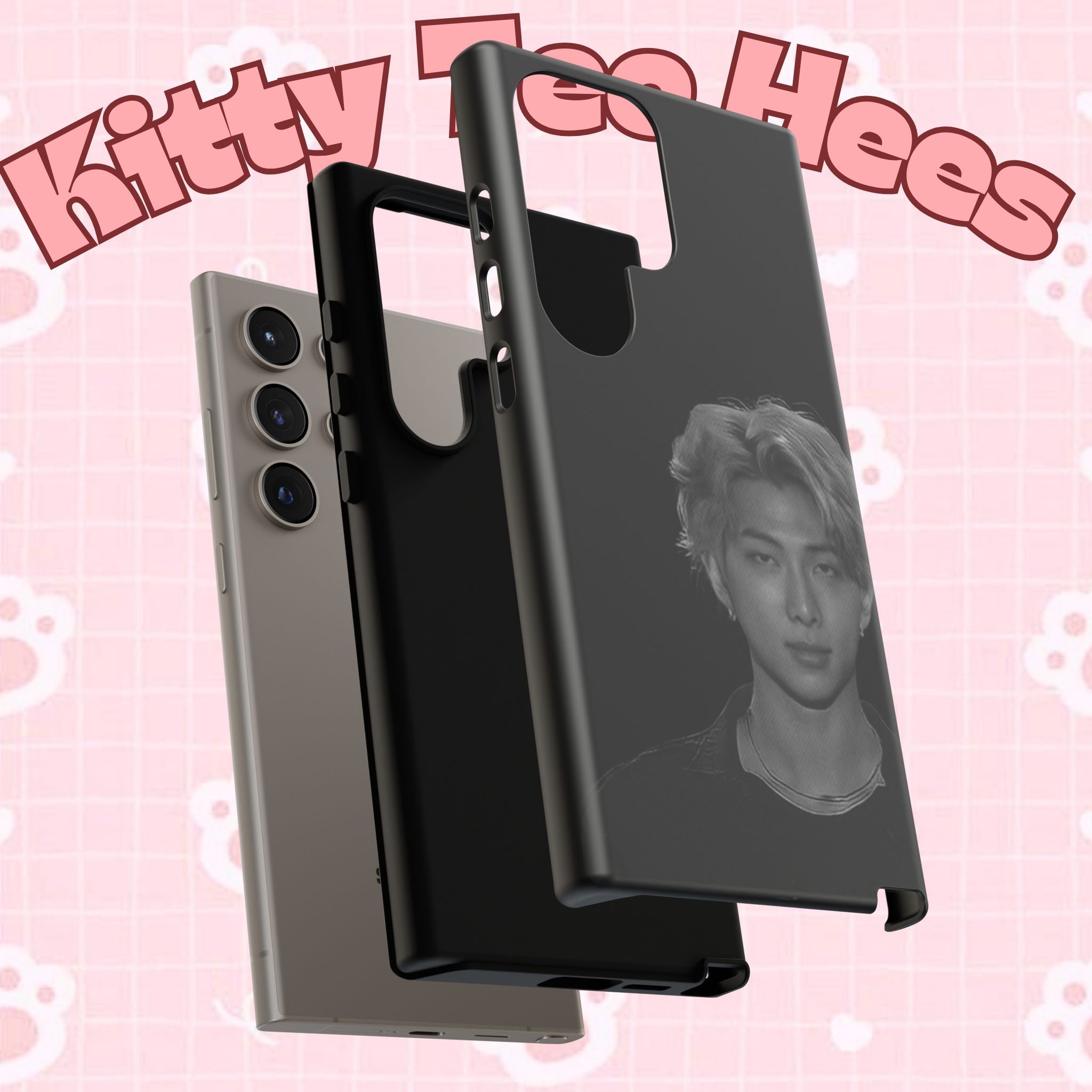 Namjoon BTS concert themed iPhone case by Printify, durable phone protector with custom design featuring BTS artwork.