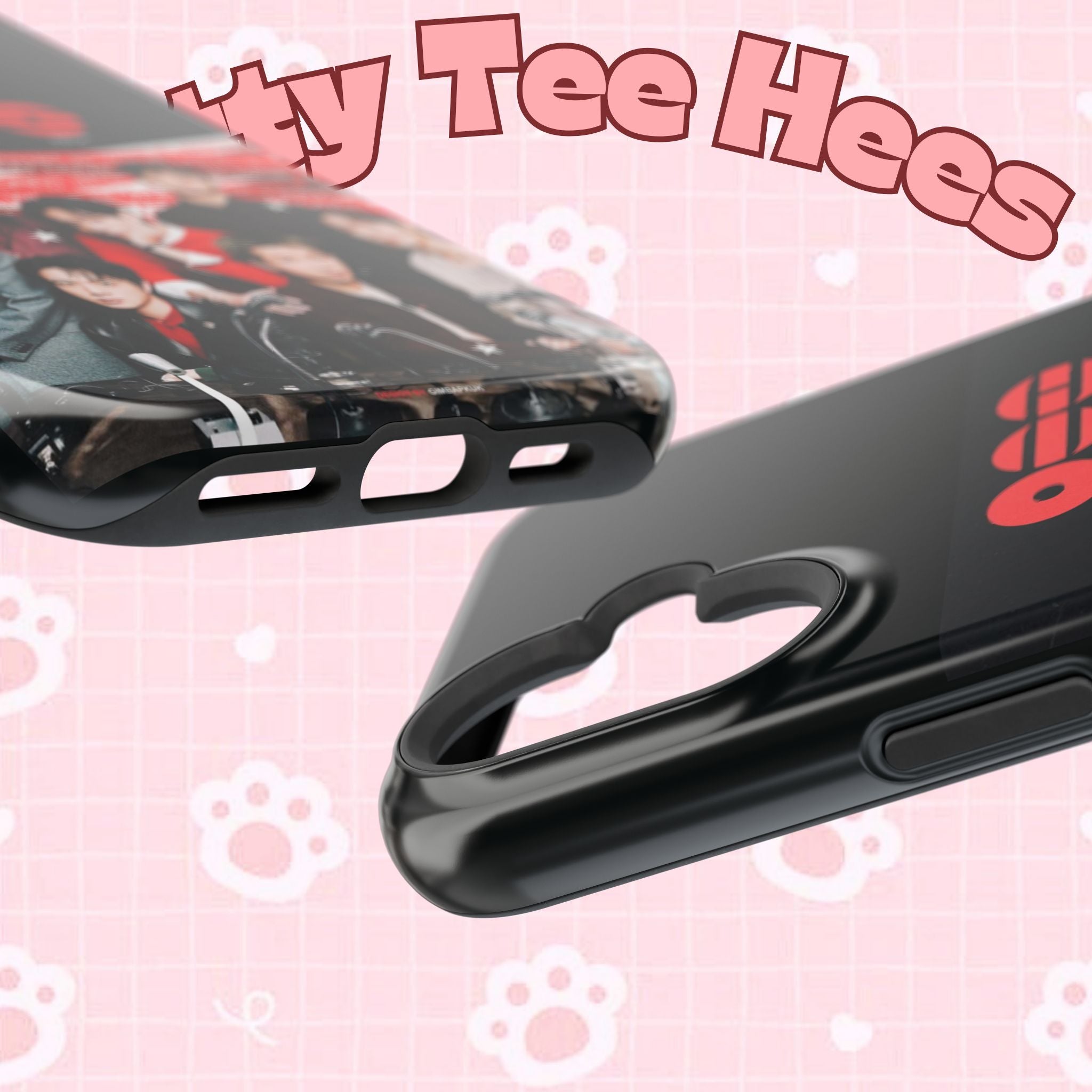 Printify BTS Arirang phone case with Bangtan concert photo, impact-resistant K-Pop band phone case for fans.