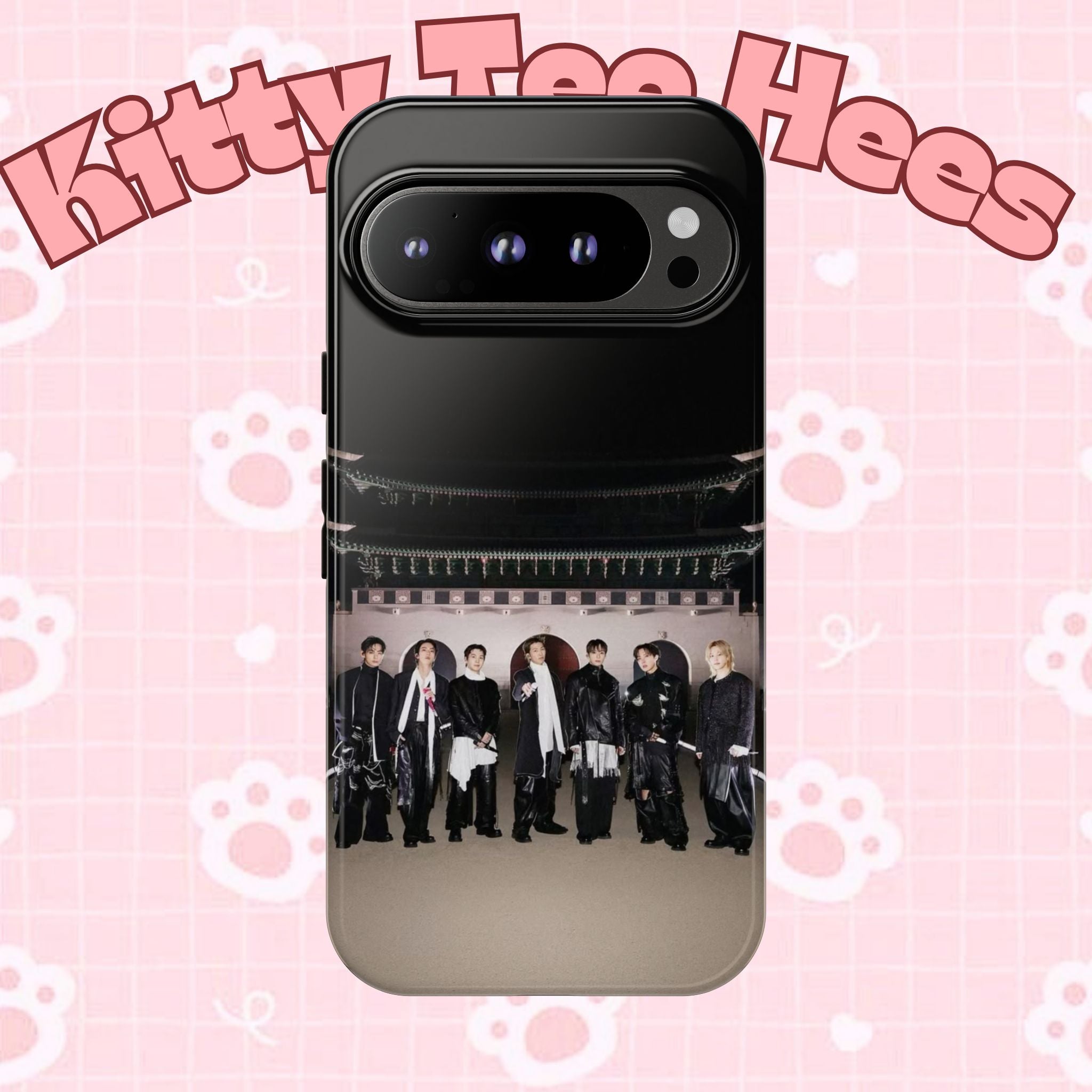 BTS Arirang and Swim comeback phone case for iPhone, featuring K-pop BTS design on a durable Printify tough Samsung case.
