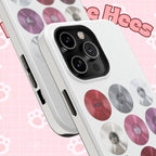 Printify BTS Arirang vinyl record grid phone case featuring impact-resistant design with BTS fan merch artwork.