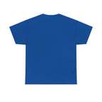 Black BTS Logo T-Shirt by Printify featuring a minimal Bangtan emblem on the front, casual K-Pop band shirt for fans.