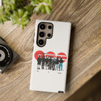 BTS Concert Phone Case featuring 'Bangtan Arirang' design for iPhone and Samsung, with colorful K-Pop artwork on a protective case