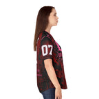 All-over print BTS Merry Go Round Jersey featuring BTS logo and colorful design, ideal for ARMY concert fashion.