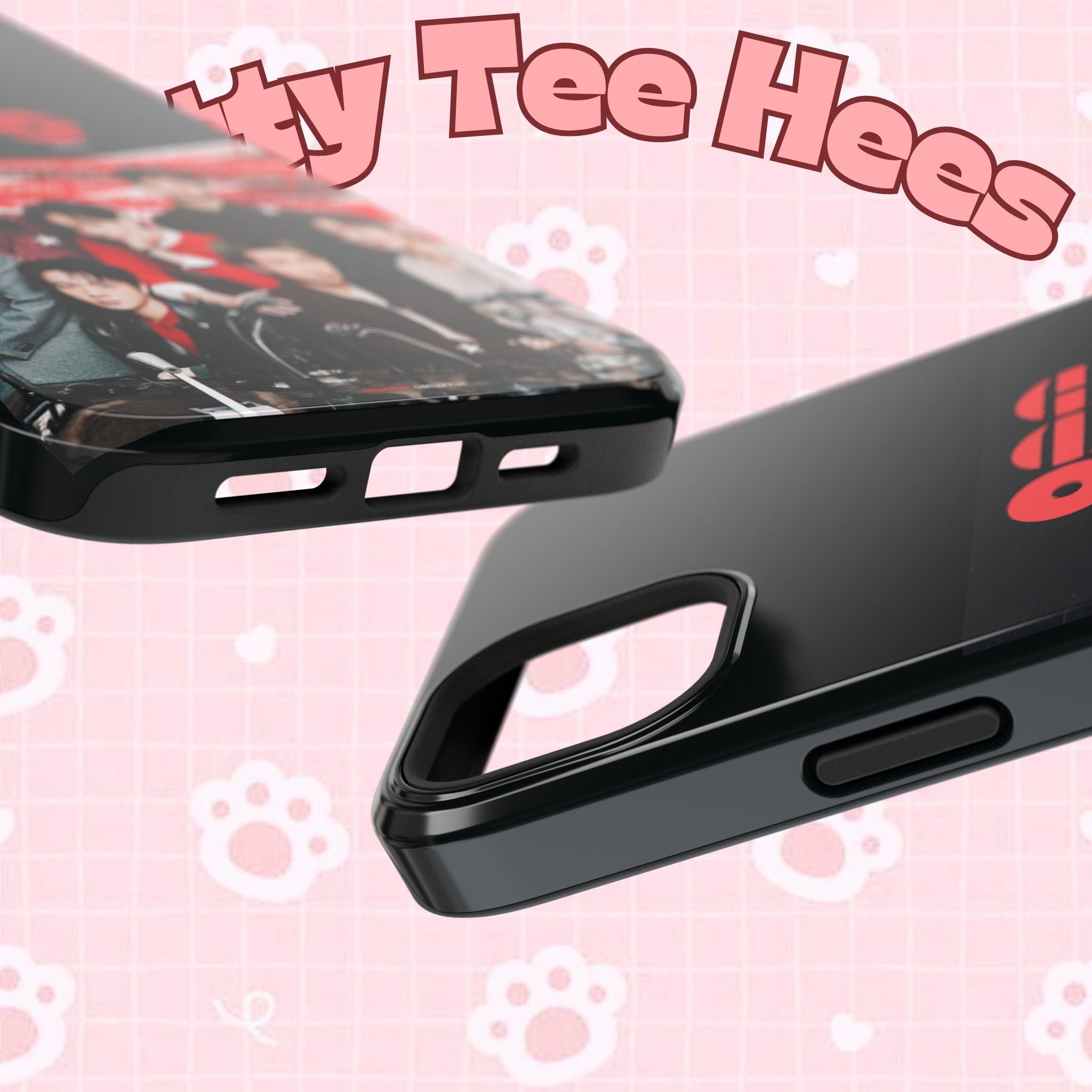 Impact-resistant BTS Arirang phone case featuring Bangtan concert design, compatible with smartphones, by Printify.