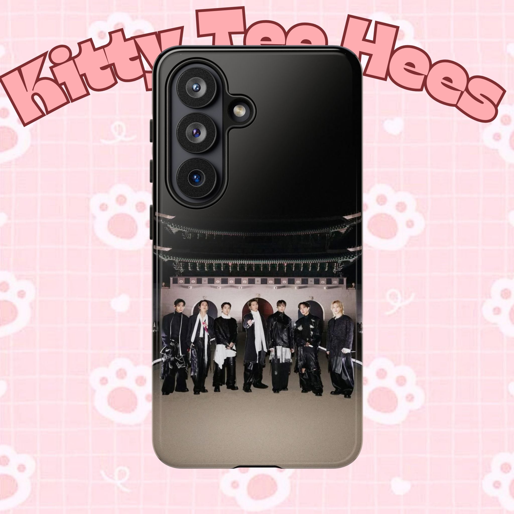 BTS Arirang and Swim Comeback phone case for iPhone and Samsung, featuring K-pop BTS design on durable tough case by Printify