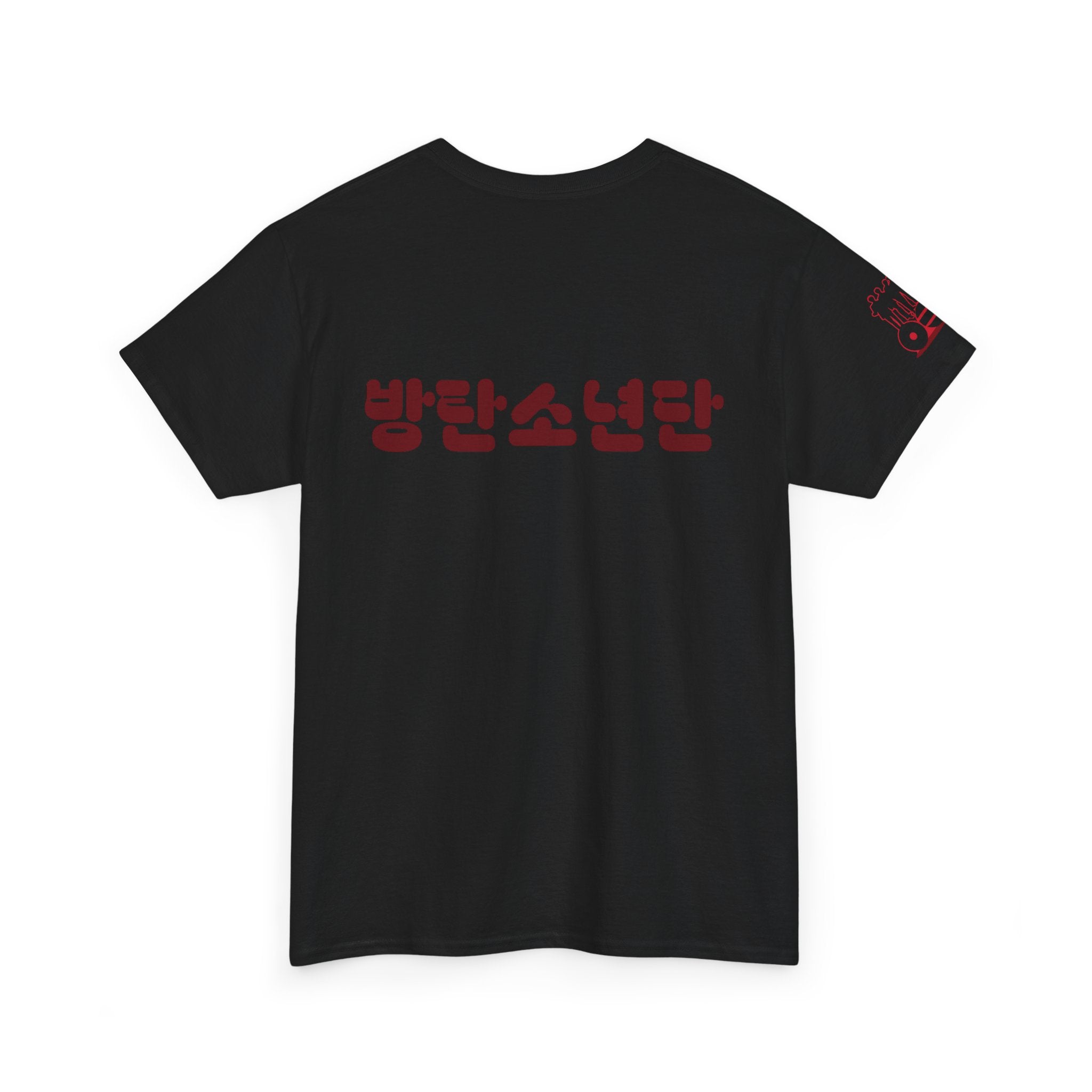 Korean Hangul BTS Arirang T-Shirt by Printify featuring BTS 2026 comeback and world tour design, casual concert fit.