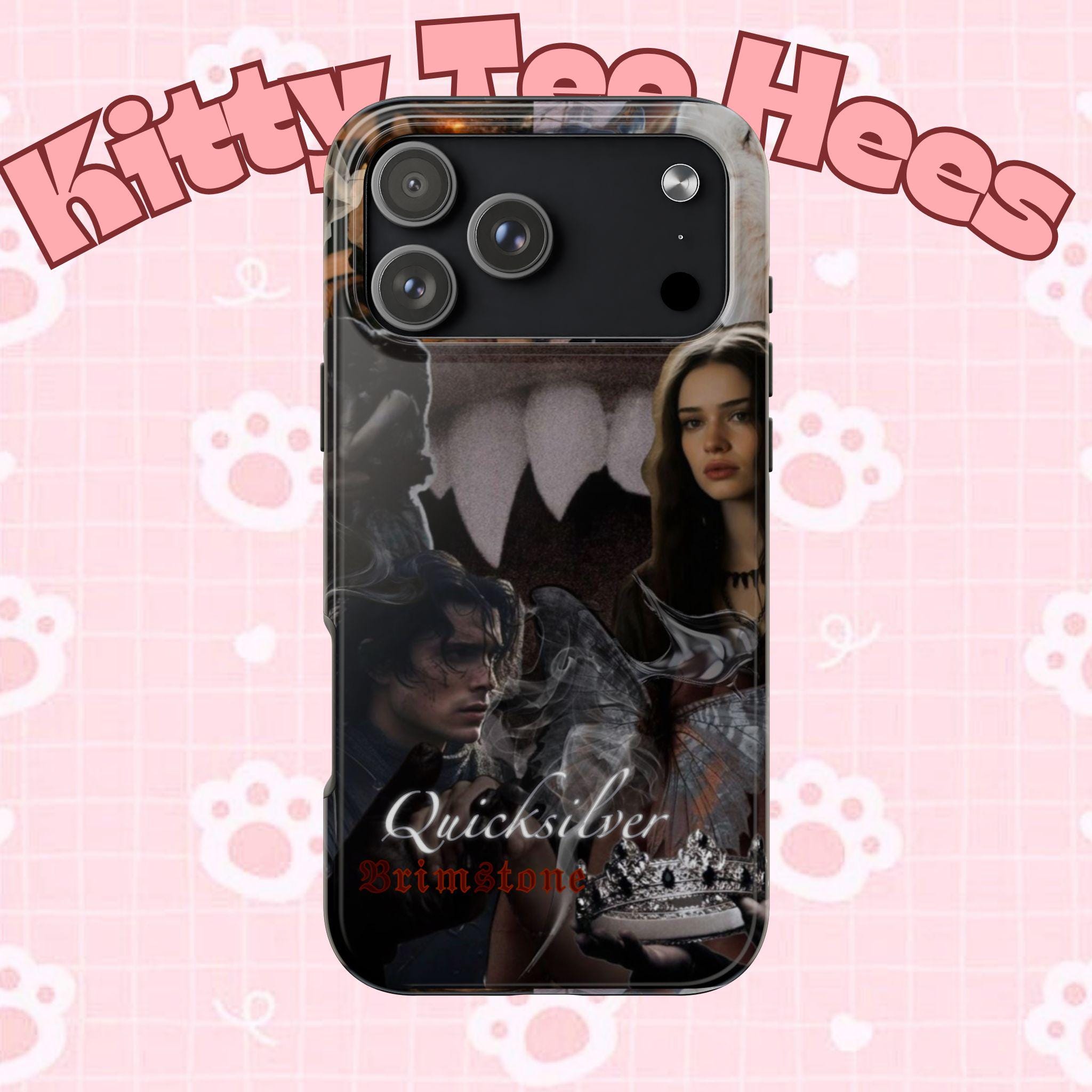Quicksilver Brimstone Kingfisher Dark Romance Phone Case | Christmas 2025 - Kitty TeeHees