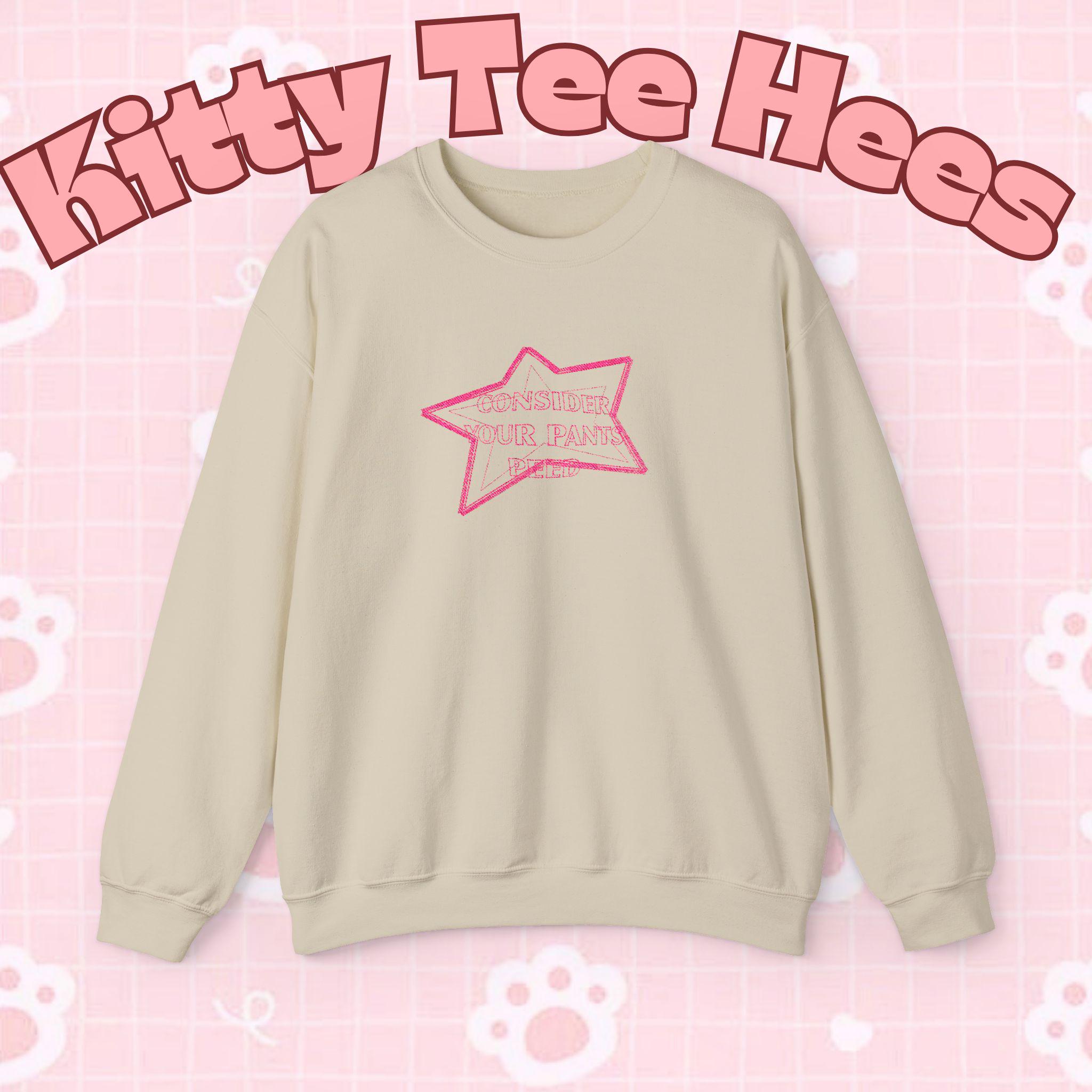 Funny Swear Meme Christmas Crewneck Sweatshirt | Funny Holiday Pullover - Kitty TeeHees