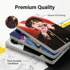 Kpop Jung-Kook Lomo card set with 60+32pcs high-quality photocard stickers from Kitty TeeHees, perfect for fans and collectors
