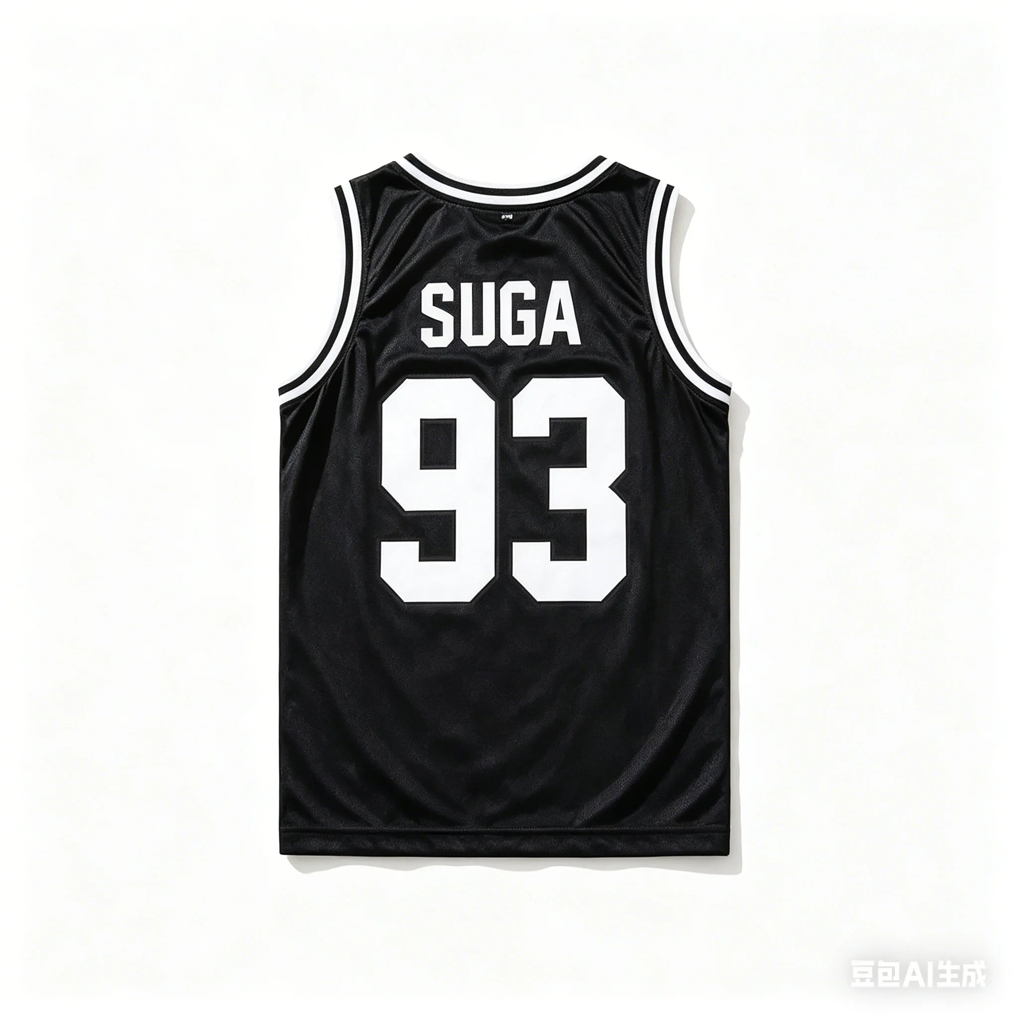 Black Kpop basketball jersey tank top featuring Jin, Suga, RM, J-Hope, Jimin, V, and Jungkook from BTS by Kitty TeeHees