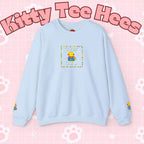 Love Who You Are Kidcore Crewneck Sweatshirt | Retro Colorful Self-Love Design - Kitty TeeHees