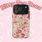 Strawberry Bunny MagSafe Case Tough Magnetic Case | Phone Protection - Kitty TeeHees