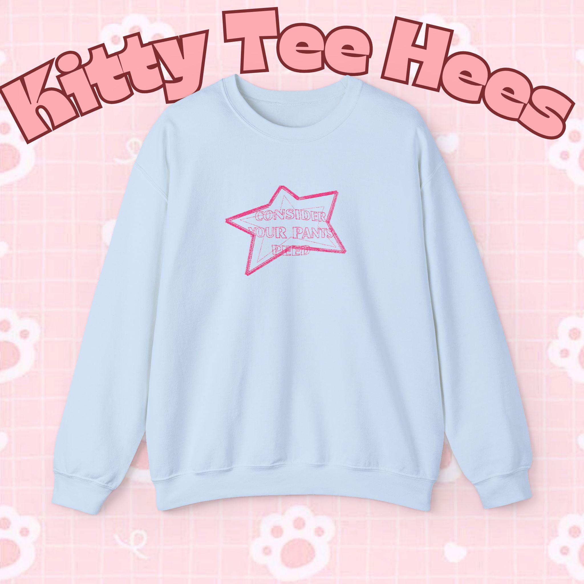 Funny Swear Meme Christmas Crewneck Sweatshirt | Funny Holiday Pullover - Kitty TeeHees