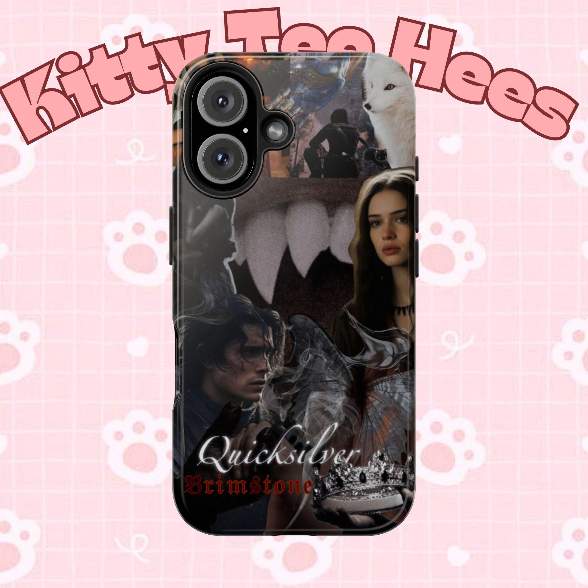 Quicksilver Brimstone Kingfisher Dark Romance Phone Case | Christmas 2025 - Kitty TeeHees