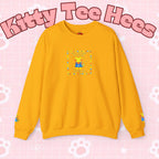 Love Who You Are Kidcore Crewneck Sweatshirt | Retro Colorful Self-Love Design - Kitty TeeHees