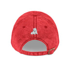 Vintage Style Embroidered Cat Cap, Funny Cat Lady Hat - Kitty TeeHees
