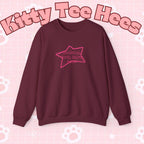 Funny Swear Meme Christmas Crewneck Sweatshirt | Funny Holiday Pullover - Kitty TeeHees