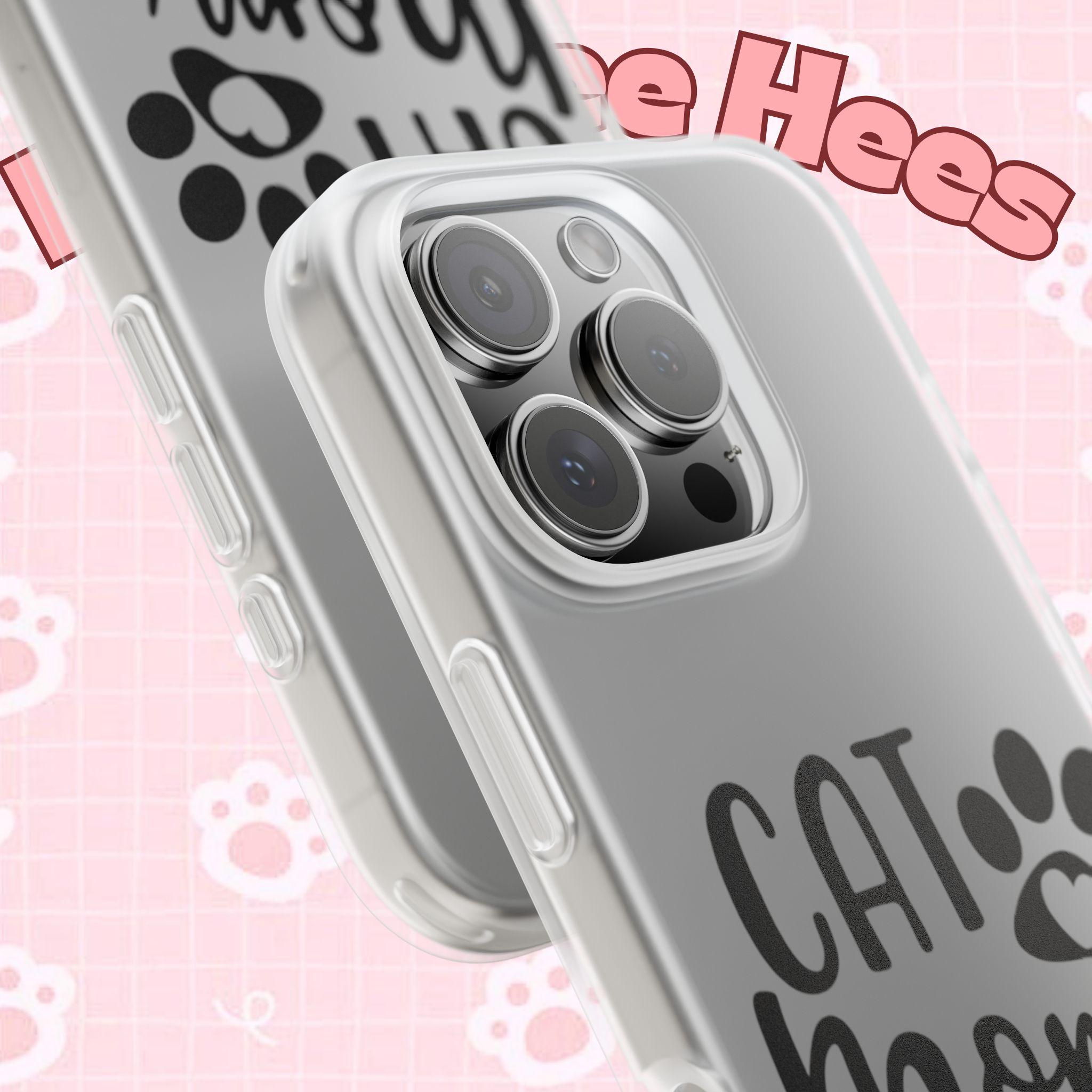 Copy of Cat Mom Flexi Phone Case, Cute Pet Lover Gift, Custom Cat Parent Accessory, Stylish Phone Cover, Cat Lover Merchandise - Kitty TeeHees