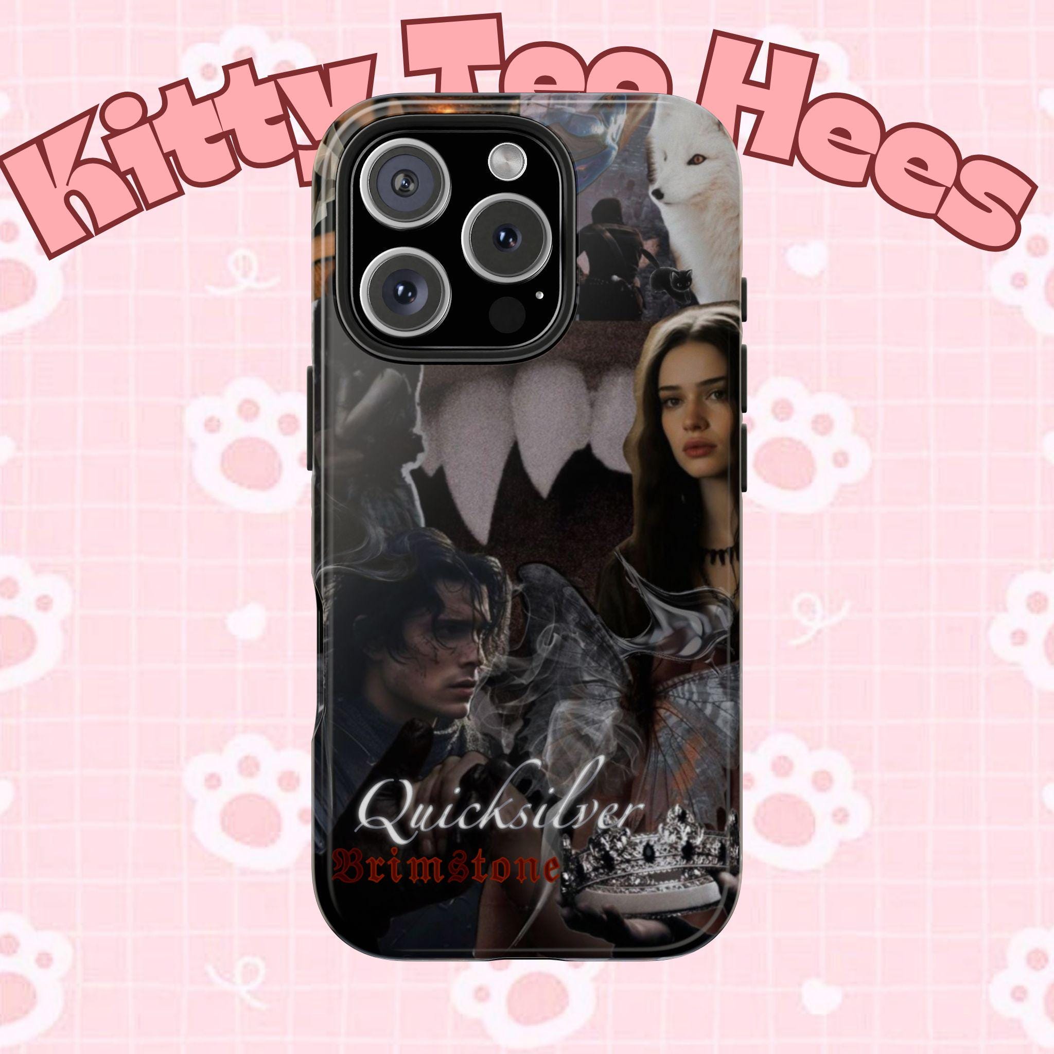 Quicksilver Brimstone Kingfisher Dark Romance Phone Case | Christmas 2025 - Kitty TeeHees