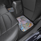 Mermaid pattern Car Mats | Set of 4, Cute Mermaid Floor Liners - Kitty TeeHees