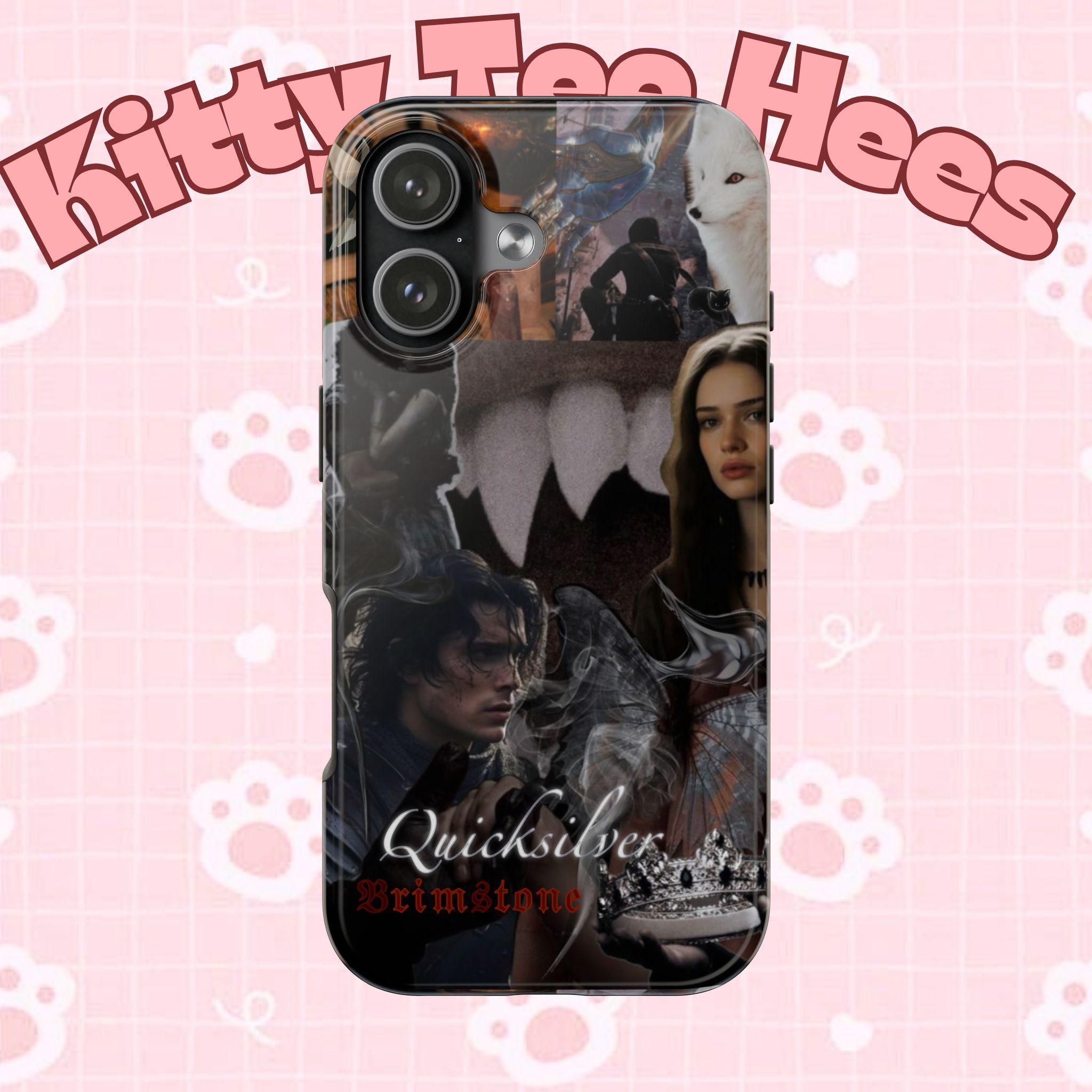 Quicksilver Brimstone Kingfisher Dark Romance Phone Case | Christmas 2025 - Kitty TeeHees