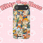 Orange cats are top tier, cat phone case, Cat-Themed Slim Phone Cases, Cute Pet Gift, Animal Lover Accessory, Fun Design, Cat Lover Decor - Kitty TeeHees