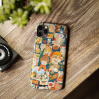 Orange Cat Phone Case: Slim, Lightweight, and UV Protected - Kitty TeeHees