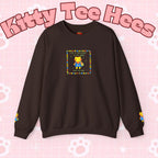 Love Who You Are Kidcore Crewneck Sweatshirt | Retro Colorful Self-Love Design - Kitty TeeHees