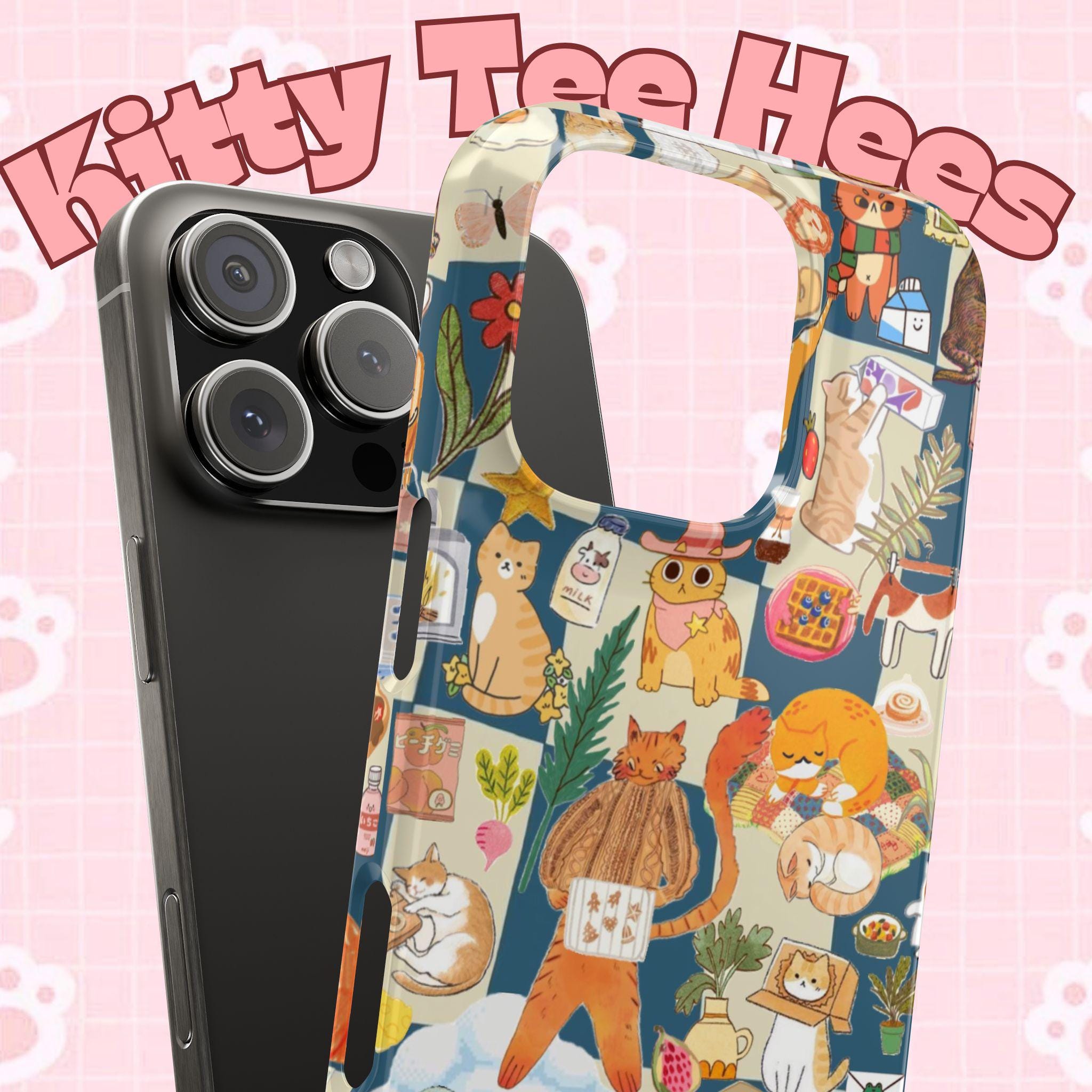 Orange cats are top tier, cat phone case, Cat-Themed Slim Phone Cases, Cute Pet Gift, Animal Lover Accessory, Fun Design, Cat Lover Decor - Kitty TeeHees
